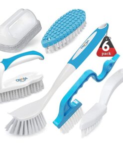 6 Pack Household Deep Cleaning Brush Set-Kitchen Cleaning Brushes