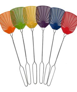 Bug & Fly Swatter – Braided Metal Handle 6 Pack Fly Swatters